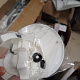 Aga Pedestal Fan 40 cm White 6DAZ437 - Grade II