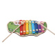 Aga Colorful wooden Xylophone for children Crocodile