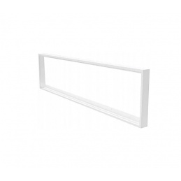 Surface mounting frame for LED panels 30x120cm made of plastic