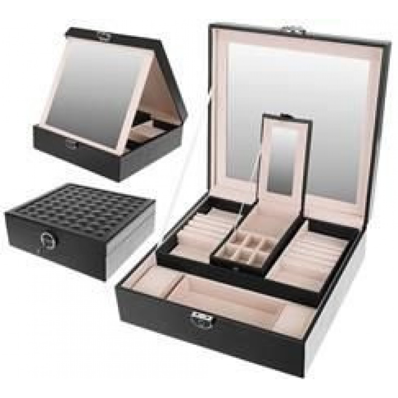 Jewellery box - black Beautylushhh