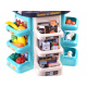 Supermarket with shopping trolley ZA3174