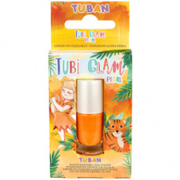Tuban Tubi Glam nail polish for children Orange Pearl 5ml ZA6120 universal