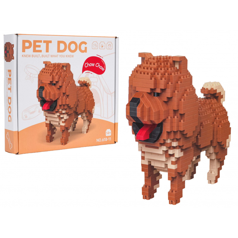 Set of 800 Blocks. Chow Chow