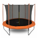Aga SPORT FIT Trampoline 180 cm Orange + inner protective net
