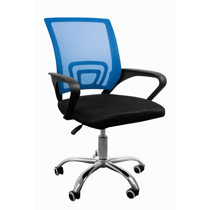 Aga Office Chair MR2076 Black - Blue