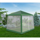 Aga Garden Pavilion with Mosquito Net 2.4x3 m Green