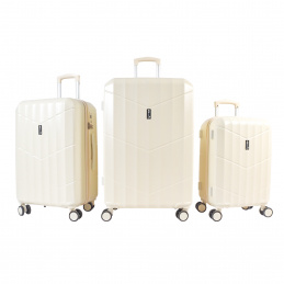 Aga Travel Set of Travel Suitcases MR4669 Beige