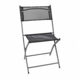 Linder Exclusiv Garden Folding Chair Grey