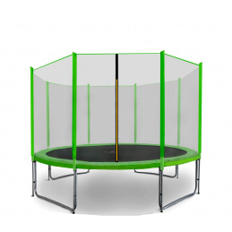 Aga SPORT PRO Trampoline 335 cm Light Green + protective net