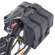 double-sided pannier for bicycle rack