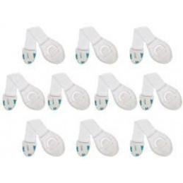 Safety barrier for cabinets 10 pcs ISO 5192