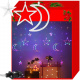 Star light pendant, moon 138 LED multicolor ISO 11328