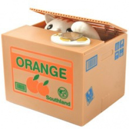 Battery-powered piggy bank - kitty 22468 universal