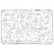 MONUMI XXL Floor Coloring Sheets - Vehicles 4+