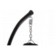 Aga Hanging Chair ORTA MR4200B-R Black/Red