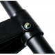 Aga Trampoline ladder 180 - 250 cm Black