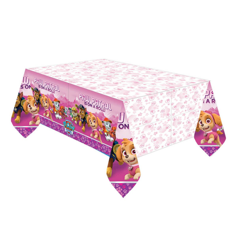 PawPatrol Party tablecloth Paw Patrol Pink 137 x 243 cm