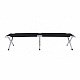 Linder Exclusiv Camping Folding Bed Black