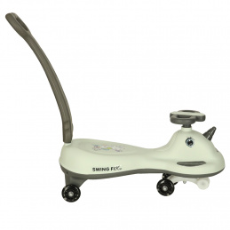 LED Swing FIX S1 gravity scooter with handle gray max. 65 kg
