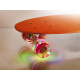 Aga Frisbee skateboard LED wheels orange