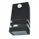 LED outdoor luminaire INEZ black PIR - 1 x GU10 - 230V