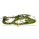 Kruzzel Dino Park racing track 271 pcs. 22618 universal