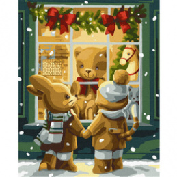 Painting by numbers 40x50 cm KHO6553 Toy store AP0110 universal