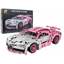 Sports Car Building Set Pink 1132pcs.