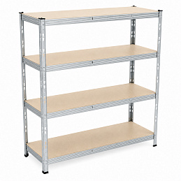 Linder Exclusiv Metal Shelf 160x60x180 cm 4 Shelves