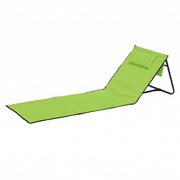 Linder Exclusiv Folding Beach Lounger Green