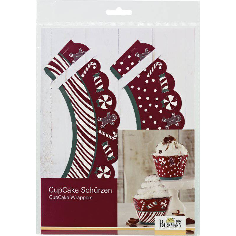 Christmas muffin wrappers CANDY CHRISTMAS - Birkmann - Birkmann