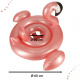 Aga Inflatable ring with seat for children Flamingo