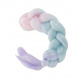Hair Canel synthetic braids Ombre pink-blue ISO