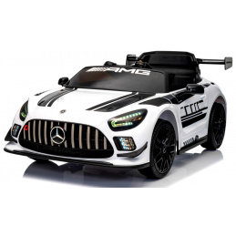 Mercedes GT3 Evo White Soft Eva Wheels, Soft Seat License Lithium-ion Battery