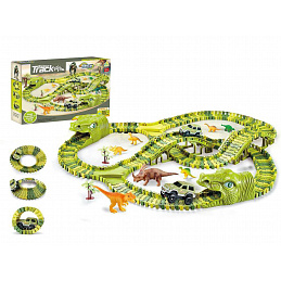 Foldable Dinosaur Track + Accessories