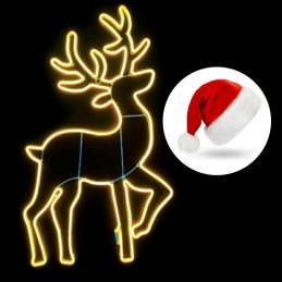 LD3 LIGHT SNAKE REINDEER LED NEON DECORATION