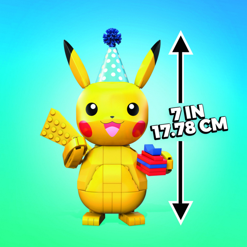 Mega Construx Pokemon celebration Pikachu