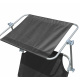 Aga Garden Reclining Lounger with Canopy Grey
