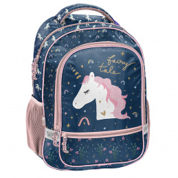 Paso School Backpack Two-Compartment Unicorn