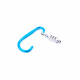 Aga Karabina with Combination Lock 9x4.8 cm Blue