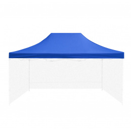 Aga Roof for Sales Stand 3x4.5m Blue