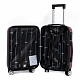 Aga Travel Set of Suitcases MR4651 Dark Red