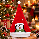 SUN8620 penguin with a bow