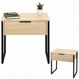 Nightstand with a drawer for the bedroom LOFT