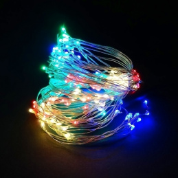 E21 LED LIGHT STRING RGB 2M 200 LED