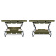 Aga Garden Swing 2in1 GRANDLUX XXL Olive