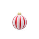 Aga Christmas Ornaments MIX 6cm 8pcs White-Red/Green