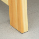 Aga Wooden Garden Bench 116x56x80 cm Natural