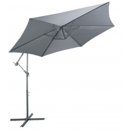 Linder Exclusiv Garden Cantilever Parasol 300 cm Dark Grey