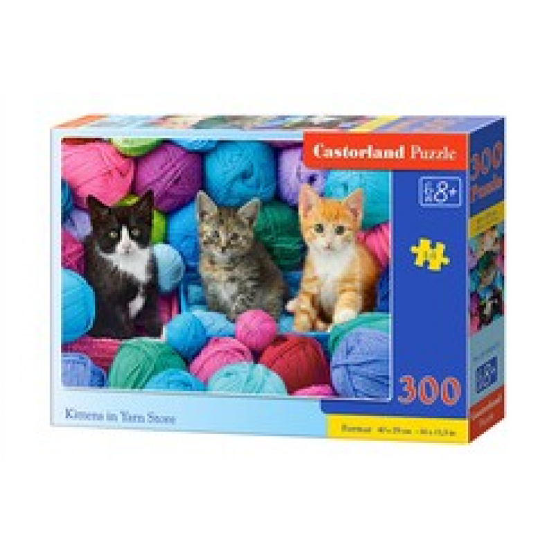 CASTORLAND Puzzle 300 pieces - Kittens in the shop